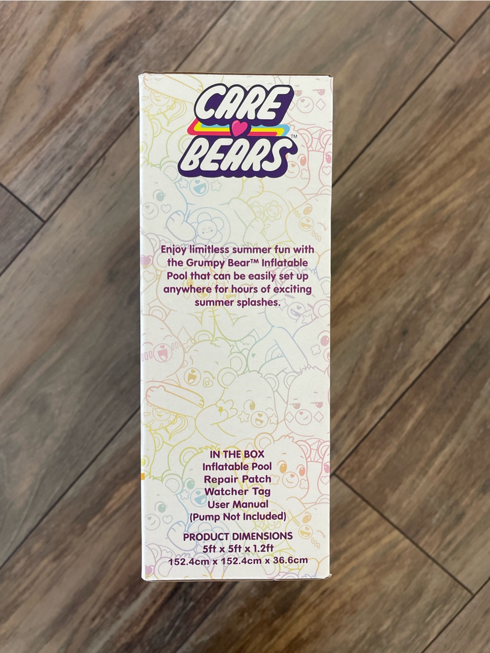 Care Bears Grumpy Bear Blue Inflatable Pool - Picture 7 of 8